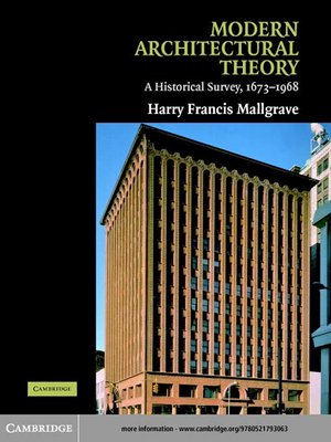cover image of Modern Architectural Theory